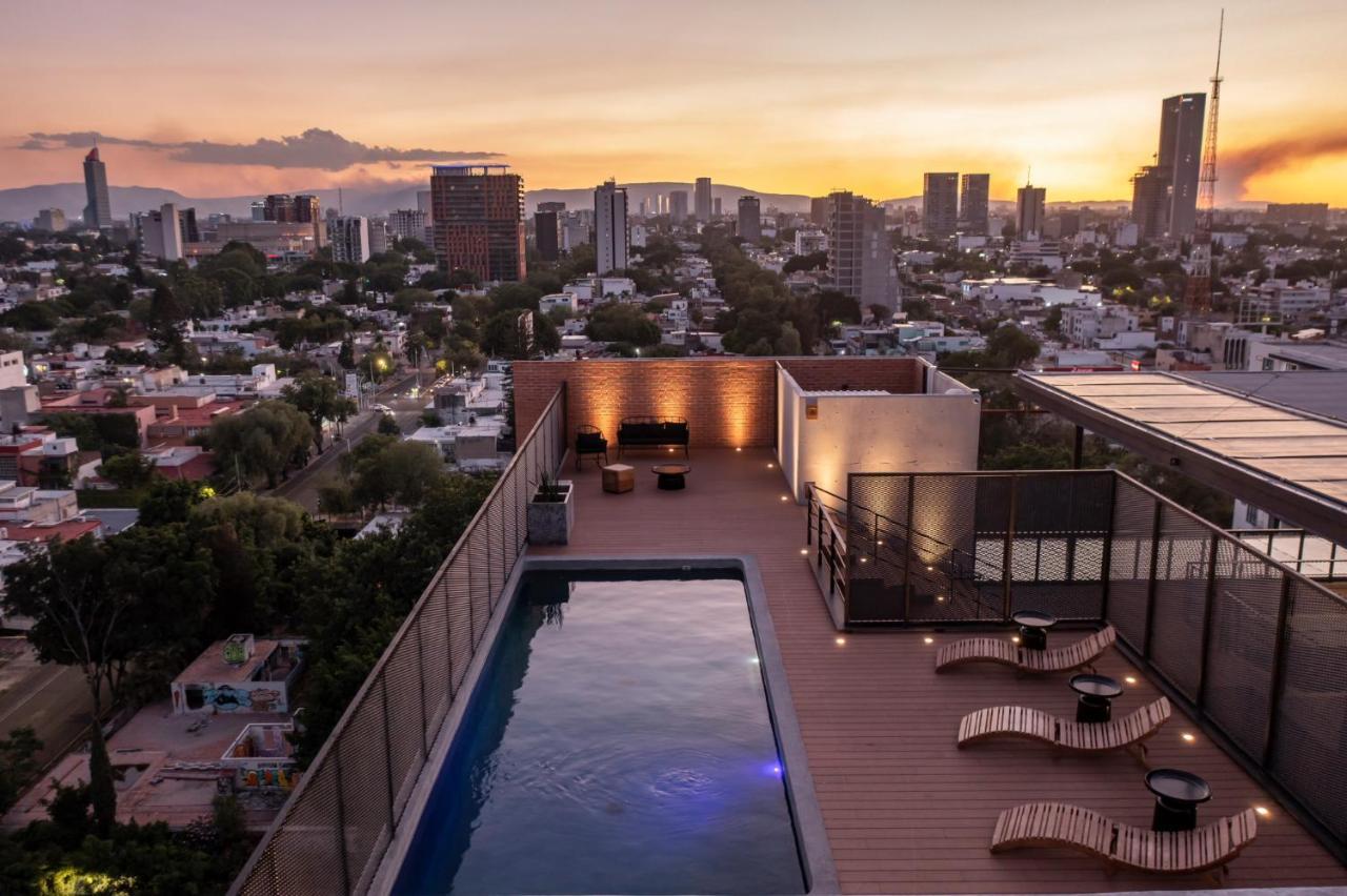 Galeria Flat Rooftop Pool Witgdl Γκουανταλαχάρα Εξωτερικό φωτογραφία